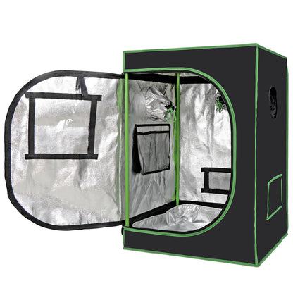 24""X24""X36" Indoor Hydroponic Grow Tent with Observation Window and Floor Tray