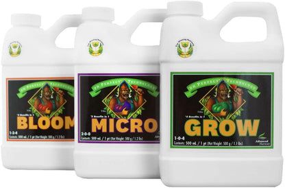 ANBGMBD500 Bloom, Micro, Grow Fertilizer Bundle, 500Ml Each, Original Version