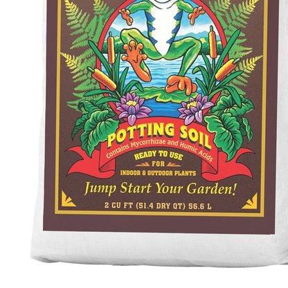 FX14047 Happy Frog Ph Adjusted Garden Potting Soil Mix 2 Cubic Feet