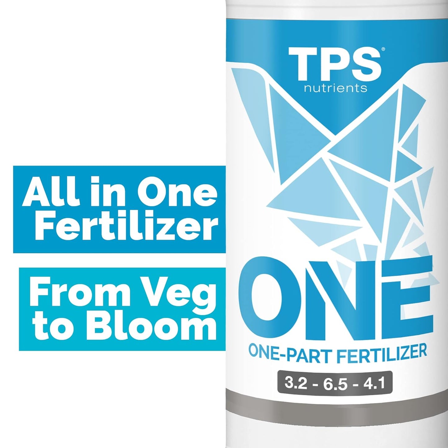 One Liquid One Part Plant Nutrient from Veg to Bloom, for Lush Growth and Dense Flowers 1 Quart (32 Oz)