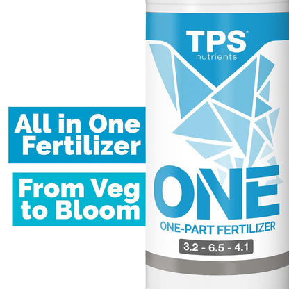 One Liquid One Part Plant Nutrient from Veg to Bloom, for Lush Growth and Dense Flowers 1 Quart (32 Oz)