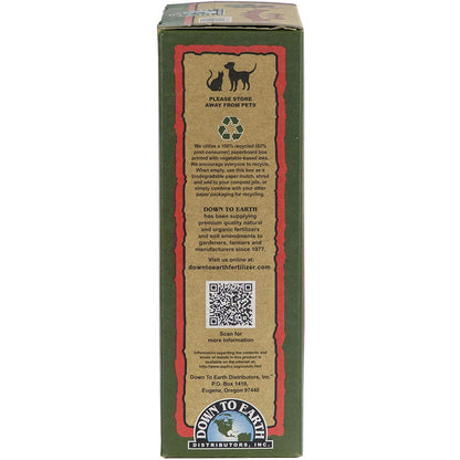 Down to Earth (#07854) Organic Vegetable Garden Fertilizer 4-4-4, 5# Box