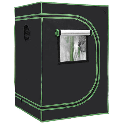 24""X24""X36" Indoor Hydroponic Grow Tent with Observation Window and Floor Tray