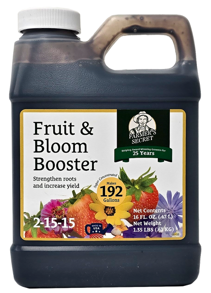 Farmer’S Secret Fruit & Bloom Booster Fertilizer (16Oz) - Super Concentrated