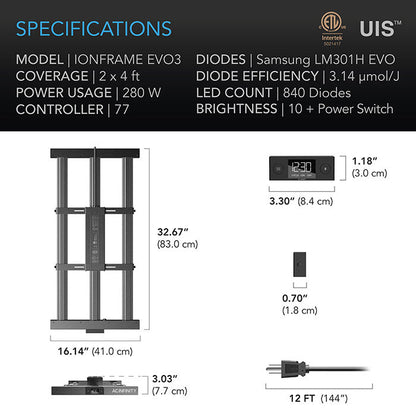 AC Infinity IONFRAME EVO3